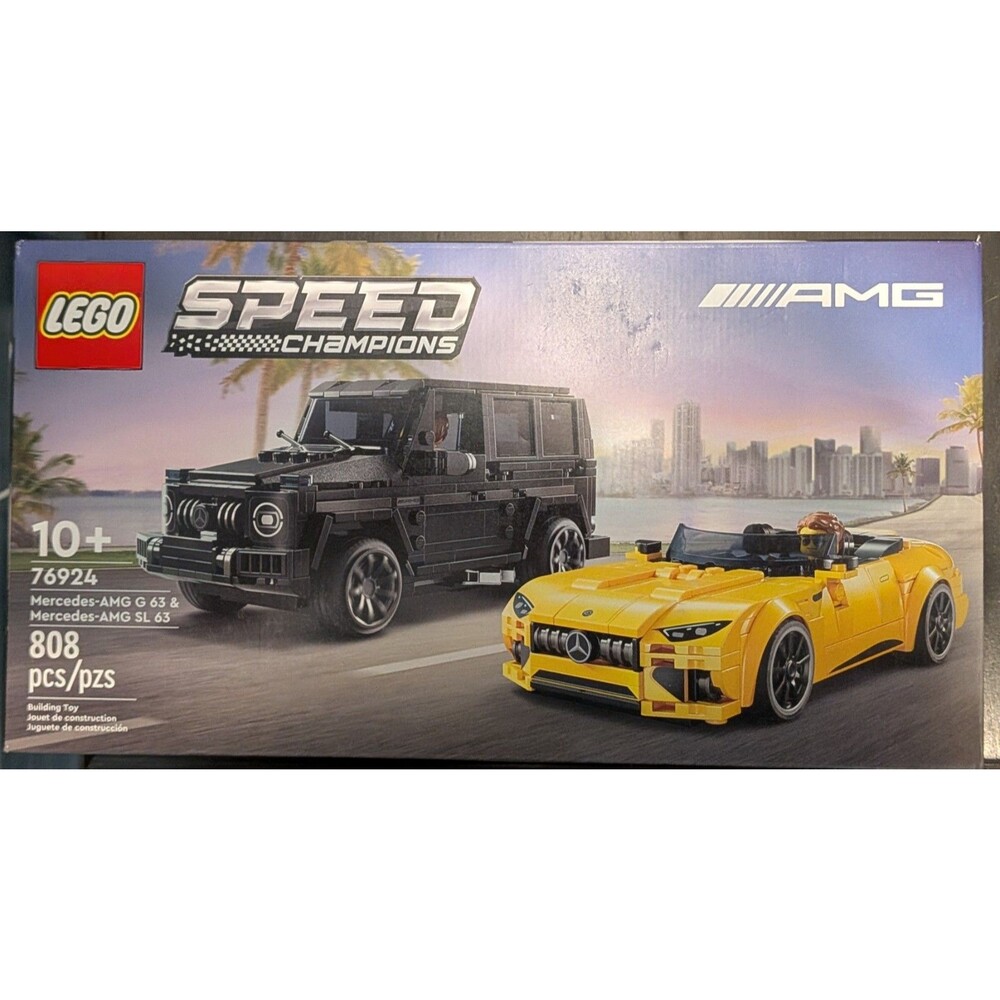 Lego Speed Champions Mercedes AMG 808 PCS (76924) New 2024